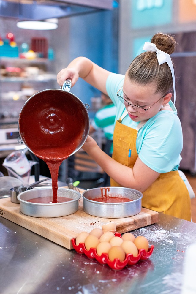 Lila Smethurst competes on Kids Baking Championship. - Courtesy Photo / Food Network