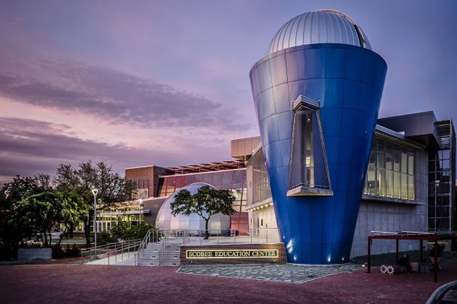 The Scobee Planetarium and Education Center at San Antonio College. - Photo Credit: Mark Sobhani