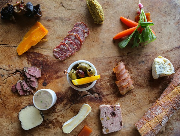 Charcuterie from Andrew Weissman's Signature - PHOTOS BY @S.A.VORTOOTH