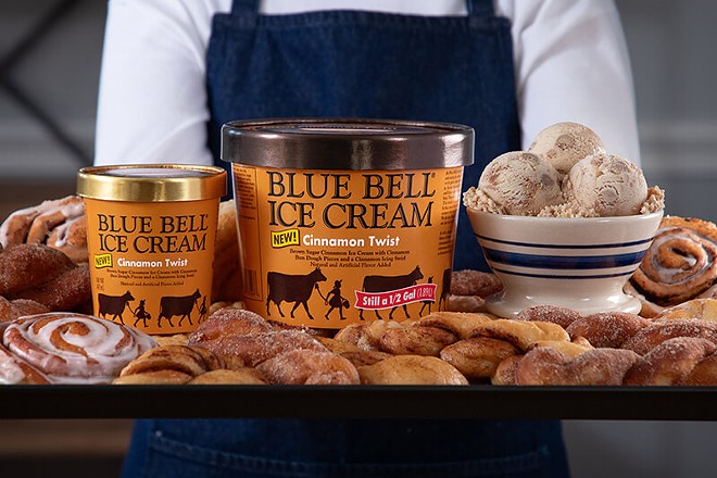 Blue Bell’s Cinnamon Twist Ice Cream features brown sugar, cinnamon and more cinnamon. - Courtesy Photo / Blue Bell Ice Cream