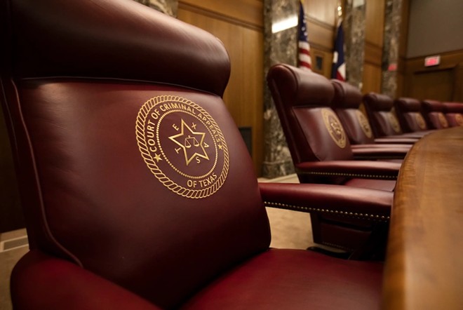 The Texas Court of Criminal Appeals on Jan. 15, 2020. - Texas Tribune / Miguel Gutierrez Jr.