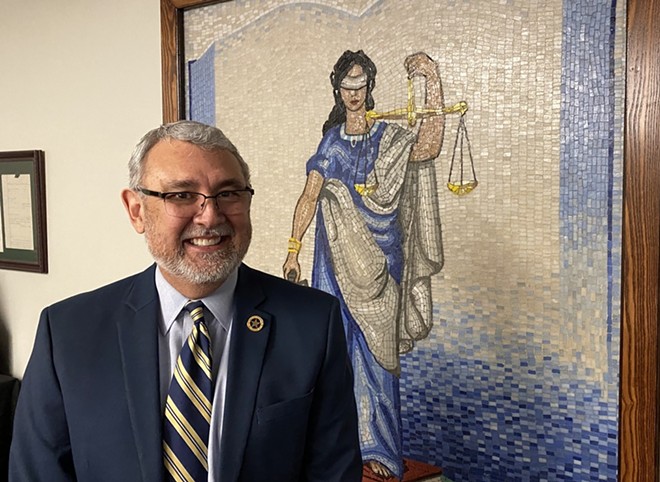 District Attorney Joe Gonzales was elected in 2019 amid a wave of reform-minded prosecutors taking office across the United States. - Sanford Nowlin