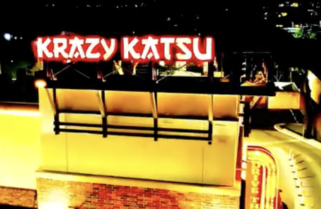 Krazy Katsu shuttered its Medical Center temporarily due to a copper theft. - Instagram / krazykatsusa