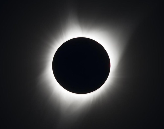 The total solar eclipse on April 8 will be the first to appear in Texas skies since 1878. - NASA / Aubrey Gemignani