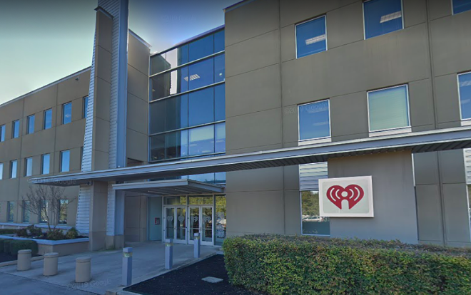The exterior of media conglomerate iHeartRadio's headquarters in San Antonio. - Google Street View