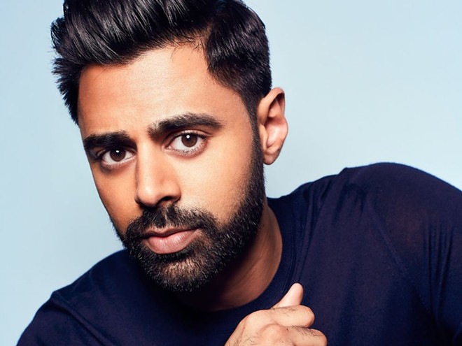 Minhaj's new standup tour features a mixed bag of material, ranging from Taylor Swift's boyfriend to immigrant family dynamics. - Courtesy Photo / Majestic Theatre