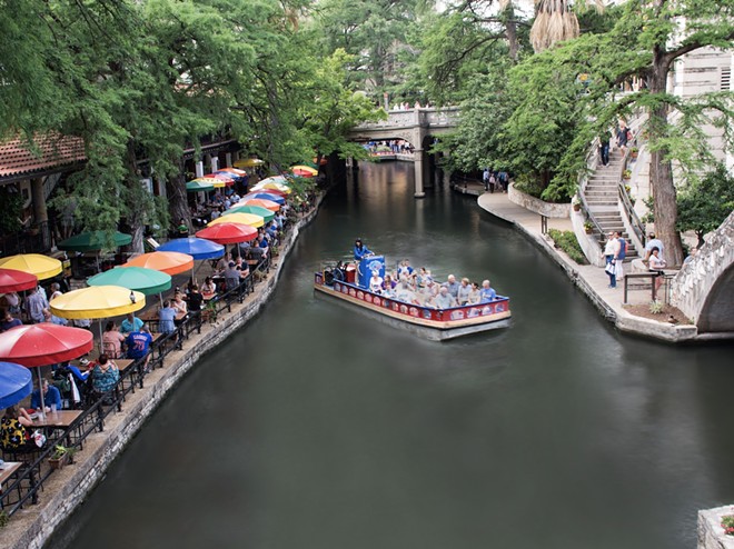 Swimming in the San Antonio River is a misdemeanor offense punishable by a $500 fine. - Shutterstock / Willowtreehouse