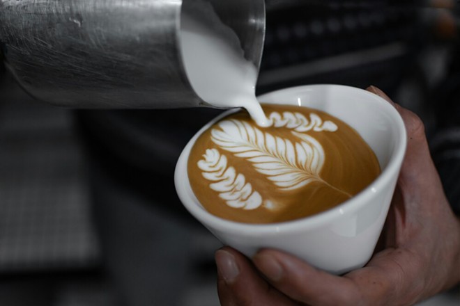 The Creamery's upcoming latte-art contest will feature more than 30 baristas. - Unsplash / Armin Lotfi