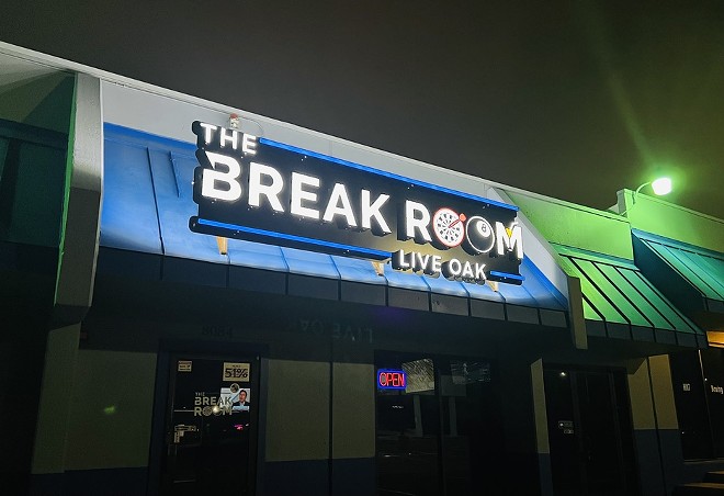 The Break Room has taken over the former Live Oak location of the Halftime Lounge. - Nina Rangel