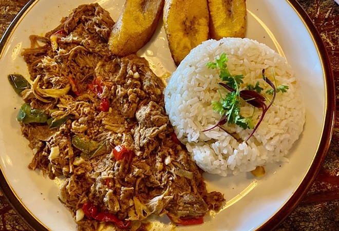The ropa vieja at Paladar is among its more traditional dishes — and also one of its best. - Ron Bechtol