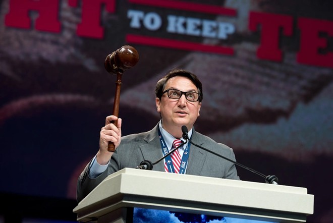 Former Republican Party of Texas Chairman Steve Munisteri at the Texas Republican Convention in Fort Worth on June 7, 2014. - Texas Tribune / Daemmrich