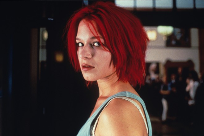 Franka Potente, the star of groundbreaking German film Run Lola Run, while a student at a Munch acting school. - Song Pictures Classics