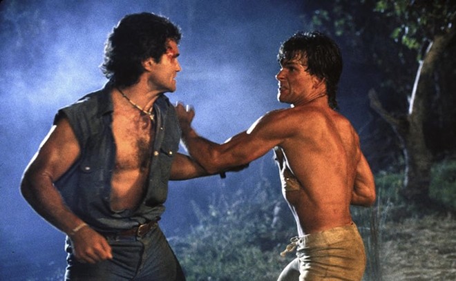 Brawny guys battle it out in the original Road House, released in 1989. - © Metro-Goldwyn-Mayer Studios Inc.