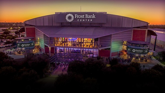 A new NBA arena to replace the aging Frost Bank Center could cost taxpayers nearly a billion dollars. - Courtesy of Frost Bank Center