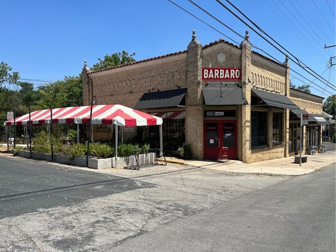 The U.S. Department of Labor sued San Antonio Italian restaurant Barbaro last fall. - Brandon Rodriguez