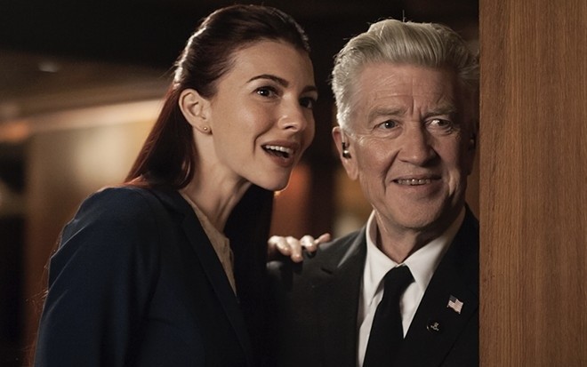 San Antonio native Chrystabell and her longtime collaborator, filmmaker David Lynch. - Showtime