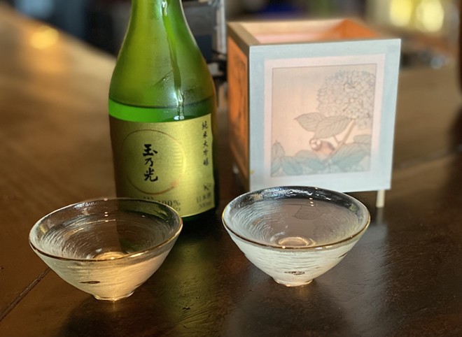 Yozora Sake & Wine Listening Bar takes the "sake" part of its name seriously. - Ron Bechtol