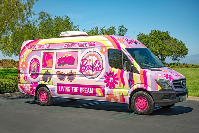 The Barbie Truck Dreamhouse Living Tour is celebrating the 60th anniversary of the beloved doll moving into her first Dreamhouse. - Courtesy Photo / Barbie