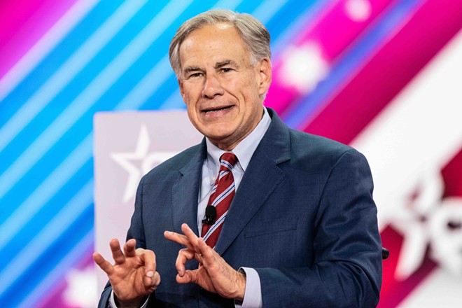 Gov. Greg Abbott was overseas on an economic development trip when Beryl struck the Texas coast. - Shutterstock / lev radin