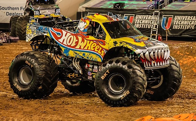 Hot Wheels will host its Monster Trucks Live Glow Party with three shows at Frost Bank Center this weekend. - Wikimedia Commons / Rob Bixby