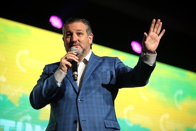 U.S. Sen. Ted Cruz speaks during an event hosted by conservative group Turning Point USA. - Wikimedia Commons / Gage Skidmore