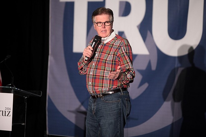 Lt. Gov. Dan Patrick speaks at an event in Nevada. - Wikimedia Commons / Gage Skidmore