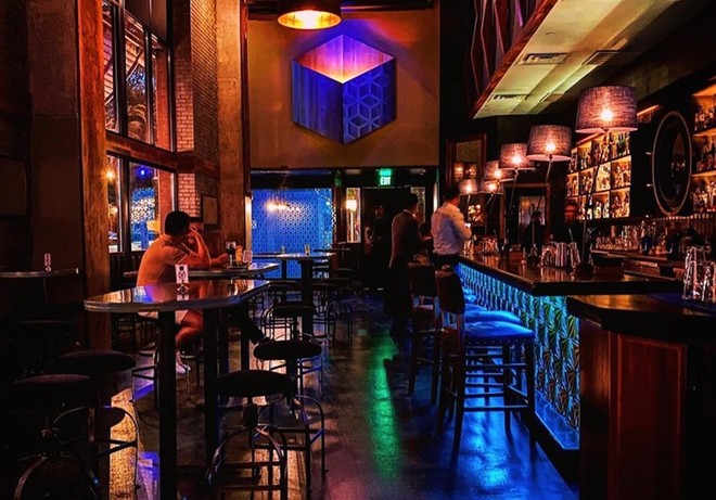 Blue Box Bar, which launched in 2012, will serve its final craft cocktails next month, according to a social media post. - Instagram / blueboxbar