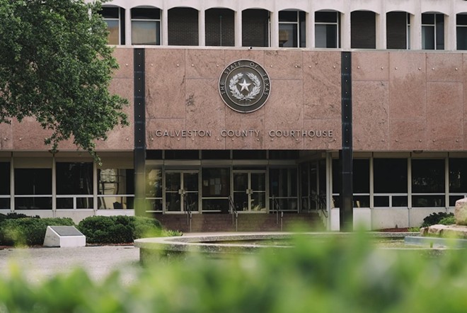 The Galveston County Courthouse on May 16, 2022. - Texas Tribune / Joseph Bui