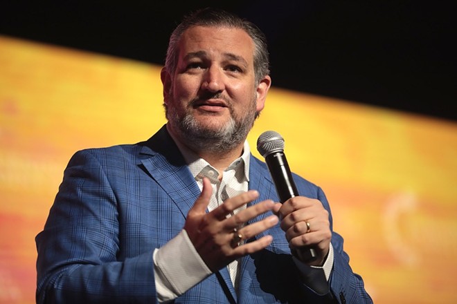 U.S. Senator Ted Cruz speaks at the 2021 Young Latino Leadership Summit in Phoenix, Arizona. - Gage Skidmore