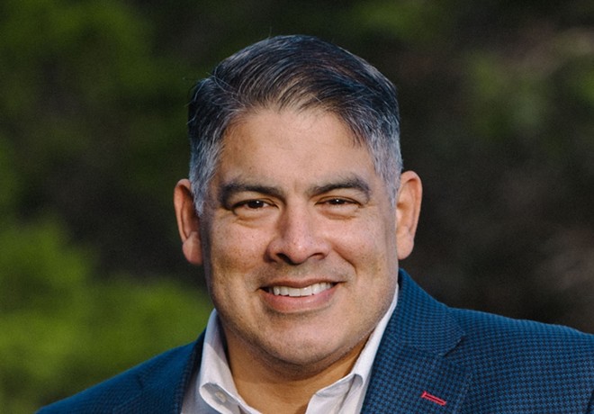 During a Thursday meeting, District 8 Councilman Manny Pelaez said being on City Council is the "closest thing to royalty in San Antonio." - Courtesy Photo / Manny Pelaez Campaign