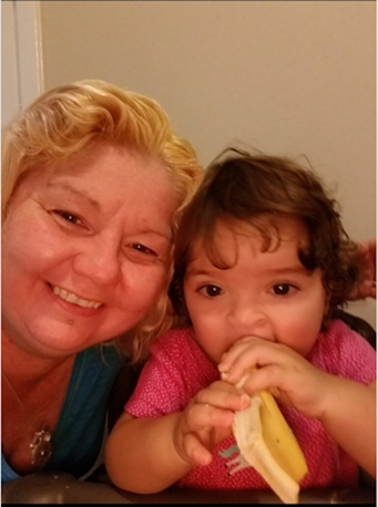 Jessica Witzel in 2020 with her niece, Jemmy’s daughter, before she became unhoused. - Courtesy Photo / Deceleration