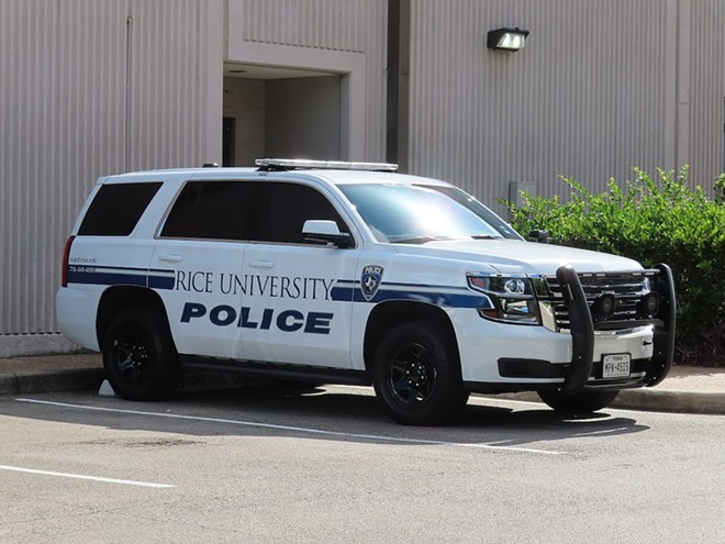 Rice University Police discovered the bodies of a man and woman inside one of its dormitories. - Wikimedia Commons / Jason Lawrence