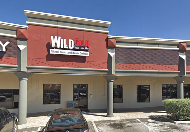 North San Antonio staple Wild Goji will reopen Thursday after two months of renovations. - Screen Shot: Google Maps