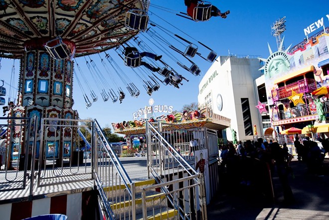 A political battle over a gun ban at the State Fair has escalated with a lawsuit filed by the Attorney General who seeks to overturn the ban. - Texas Tribune / Allison V. Smith