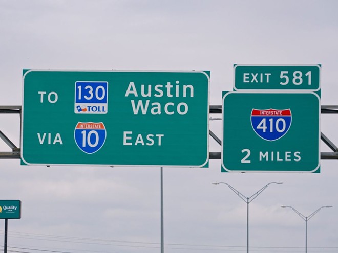 Part of Loop 410 is closing for a construction project, state officials said. - Shutterstock / 4kclips