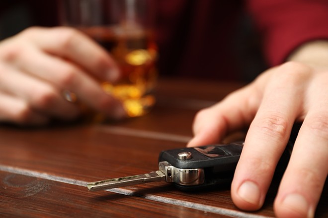 Texas ranked second to only South Carolina in a new analysis of drunk driving data. - Shutterstock / New Africa