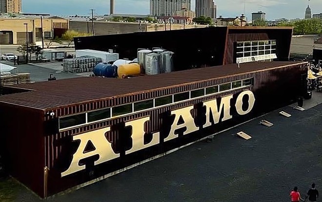 Alamo Beer Co.'s brewery is located in a burgeoning area east of downtown. - Instagram / alampbeerco