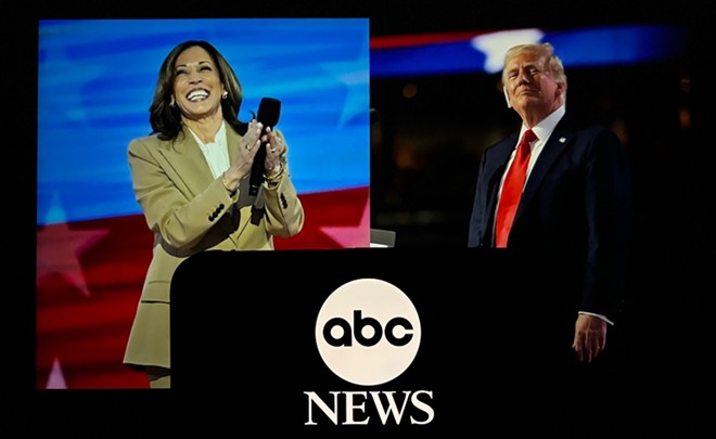 The debate between Vice President Kamala Harris and former President Donald Trump aired Tuesday on ABC. - Shutterstock / bella1105