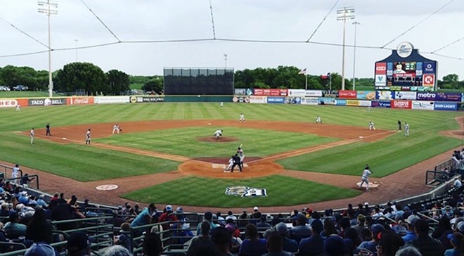 The San Antonio Missions play ball at Nelson Wolff Stadium. - Instagram / admissions