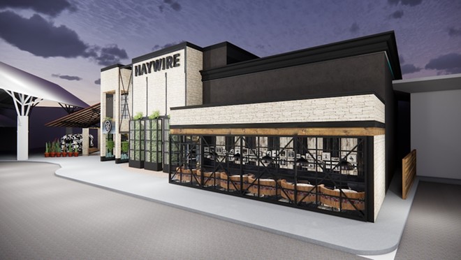 A digital rendering of the new Haywire location scheduled to open at La Cantera. - Courtesy Image / Haywire