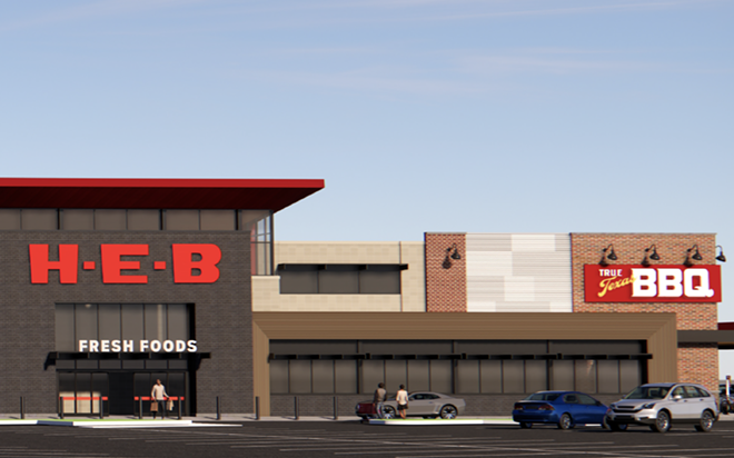 An H-E-B store opened last fall in North Texas includes a True Texas BBQ location. - Courtesy Photo / H-E-B