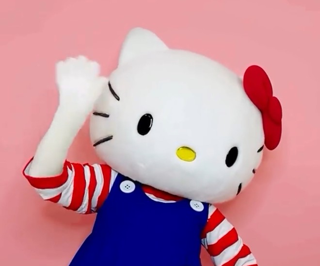 Hello Kitty will be in the club and posing with fans for photos. - Instagram / @HelloKitty