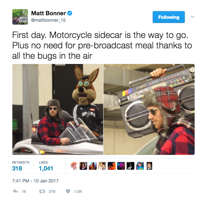 What I Learned from Following Matt Bonner on Twitter (2)