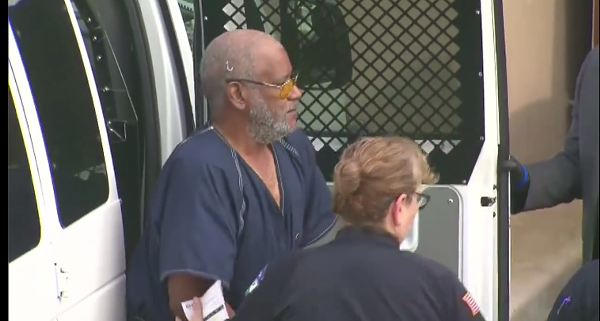 James Bradley enters San Antonio's federal courthouse Monday morning, - Video screenshot, via ABC 13