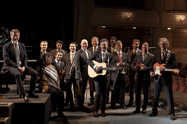 LYLE LOVETT AND HIS LARGE BAND, COURTESY