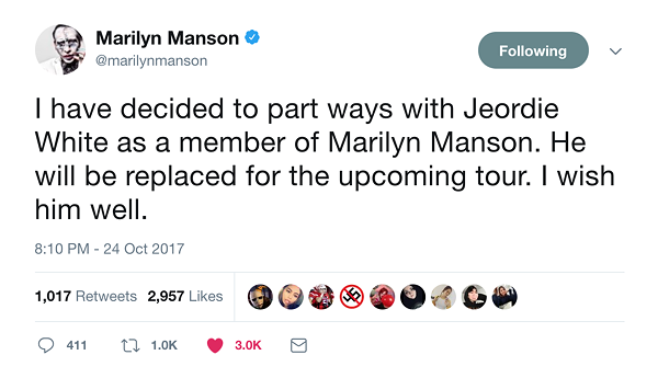 Marilyn Manson Has Fired Bassist Twiggy Ramirez Following Rape Allegations (3)