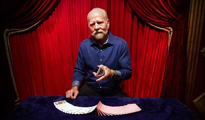 Richard Turner started going blind at the age of nine when he contracted scarlet fever. The documentary Dealt explores his life and career as a card magician. - SUNDANCE SELECTS