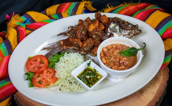 Arenas Marisqueria's mojarra chicharron is one of the "resort-style" dishes on its menu.