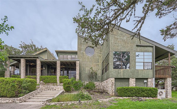 The quirkiest mansion in the San Antonio community of Bulverde is back on the market
