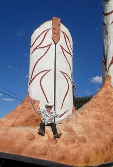 World's Largest Cowboy Boots Mark Their 40th Anniversary at North Star Mall